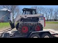 Hauling a Skid Steer with my Turbo 300 Inline Six