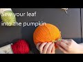 How to make a Pumpkin with the Addi King Machine - Knots By Kiara