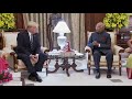 President Trump and Melania Trump in India