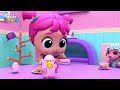 Baby's First Time Eating Food 😋 Bingo and Baby John | Little Angel Kids Songs | 2 HOUR Compilation