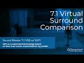 7.1 Virtual Surround Sound Comparison featuring Sound Blaster, Windows Spatial Sound, SXFi.