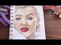 Drawing Marilyn Monroe Tutorial 🖌️✨