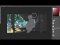 Mineko chill with CAT - LOFI - Painting part 1