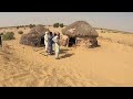 Stunning Desert Village Life in Pakistan on India Pakistan Border | Traditional Village Routine Life