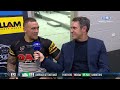 Freddy asks To'o about his game changing run-away try: In The Sheds | NRL on Nine