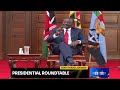 LIVE INTERVIEW  WITH PRESIDENT WILLIAM RUTO , JOURNALIST  - STATE HOUSE KENYA
