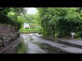 Rain Sounds on a Quiet Road Lead to a Comfortable Sleep - Nature Sound for Insomnia, Relaxation.