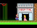 Mario take Peach PREGNANT to the Hospital in Maze Mayhem | Game Animation