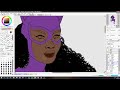 [SPEEDPAINT] Catwoman Fan Design