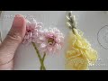 [프랑스자수] 파스텔 꽃 입체자수 Pastel Flowers Embroidery
