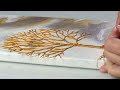 PRECISION Glue Gun GOLD Tree of Life - Elegant + Simple Techniques | AB Creative Tutorial
