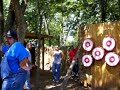 Painting Knife Throwing Targets
