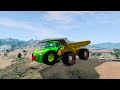 Big & Small:McQueen and Mater VS Iron man Super-car Zombie Slime apocalypse cars in BeamNG.drive