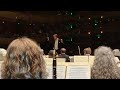 William White conducts Beethoven's 9th