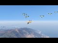 PUTIN UNDERSTIMATED NATO! Ukrainian fighter Jets & Helicopters Attack on Russian Army Convoy -GTA5