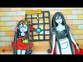 စက္ကူအရုပ်များကို ၀တ်ဆင်ပါ။ - Difference Of Bad Sadako Mom And Good Rapunzel Mom - WOA Doll Myanmar