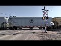 A Colorful Grain Train & CPKC!!! CPKC Train Crossing Day St (9/ 6/ 23)