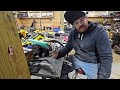 Installing a TINY Ebay Turbo on a Yamaha Blaster (INSANE POWER!) 2 stroke MAKES BOOST!