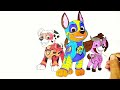 PAW PATROL - Coloring Pages For Kids | Marshall, Chase, Skye / NCS