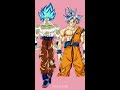 CC Goku vs Manga Goku #shorts #dbs