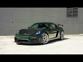 Paint to Sample 718 Cayman GT4 RS in Brewster Green