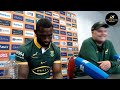 Rassie Erasmus reacts to Springboks win over Australia | Springbok Press Conference