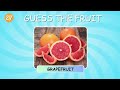 Guess the FRUIT From Scrambled Words 🍎🍉| Scrambled Word Quiz | #quiz