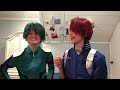 TodoDeku Pocky Challenge (BNHA Cosplay)