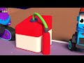 FRIENDS ON WHEELS EP57 - THE MIGHTY MACHINES BUILD A SPACE FUEL STATION 3D KIDS ANIMATION