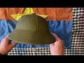 NVA/VC Pith Helmet from the Vietnam War