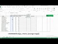 Chapter 6: How to use the AVERAGEIF function in excel