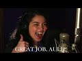 How Far I'll Go - Auli'i Cravalho (Behind The Mic)