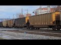 I speak for the trains!!! Union Pacific power on Norfolk Southern coal train