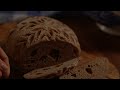 Bake with me my first Sourdough Bread 🍯  A step-by-step Guide 🍞 ASMR | Cottagecore