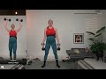 20-minute NO REPEAT HIIT Full Body Strength Training with Dumbbells