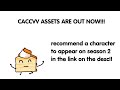 CACCVV Assets are out now! Season 2 Announcement!!