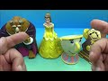 1992 BEAUTY and the BEAST DISNEY CLASSICS set of 4 PIZZA HUT HAND PUPPETS VIDEO REVIEW