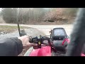 Going Creek Riding on a Honda foreman 450!