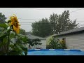 8-27-2016 Thunderstorm footage