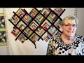 This Quilt Looks Difficult But Its So Easy ~ Scrappy Log Cabin Block.