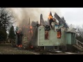 Live Burn Training - Rural House Fire Training - Volunteer Firefighter Education - C2FR