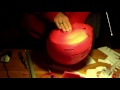 ArmorAsylum - Iron Man foam helmet - raw real time building.
