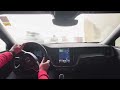 Pov Drive Volvo XC60 Winter Drive Test