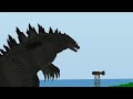 godzilla VS bomba nuclear