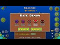 Geometry Dash - Rearmed (Insane Demon) by KrmaL 100%