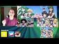 Sailor Moon Eternal Outer Sailor Soldiers First Look + Reaction