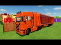 LOAD AND TRANSPORT GIANT PIGS WITH FENDT TRACTORS - Farming Simulator 22