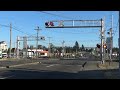 Bridgeport Way Railroad Crossing Activation & Time Out.