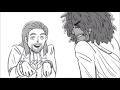 He pushed me down the stairs!! | Hamilton Animatic