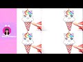 How To Draw a Unicorn Ice-cream Cone Easy and Cute 🦄 🍦